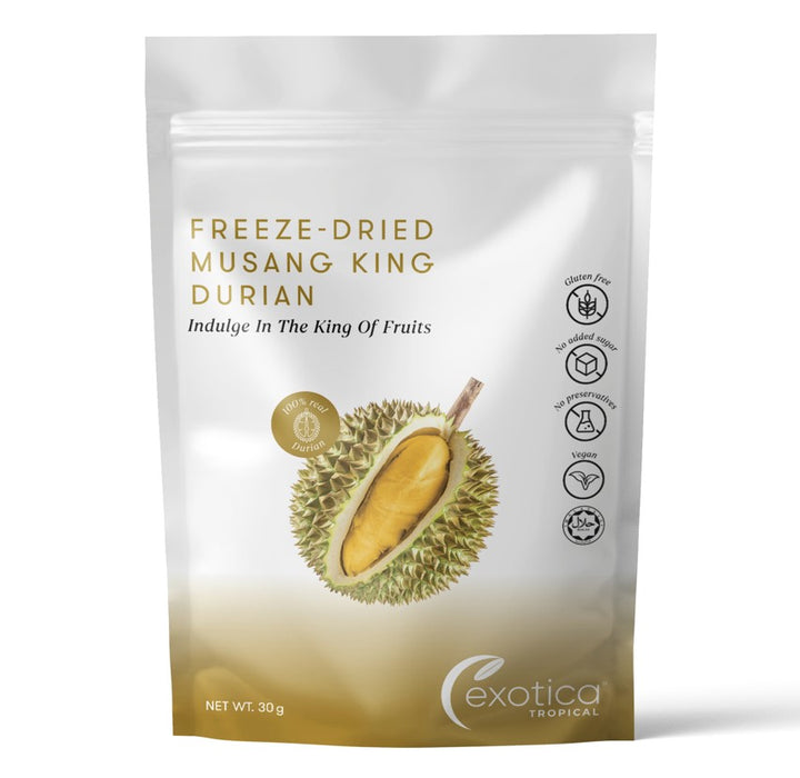 Exotica Tropical Freeze Dried Musang King Durian 30g