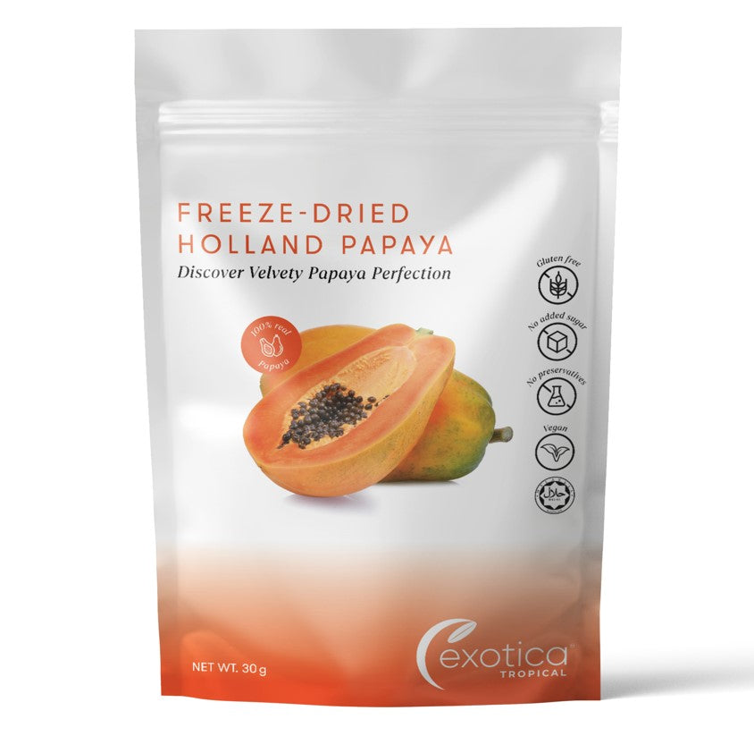 Freeze Dried Holland Papaya / Buy Online Exotica NZ / Fast Shipping