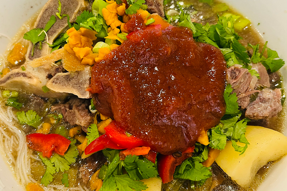 Asian Beef Bone Stew