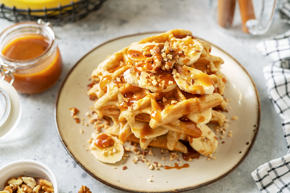 Banana Waffles Recipe