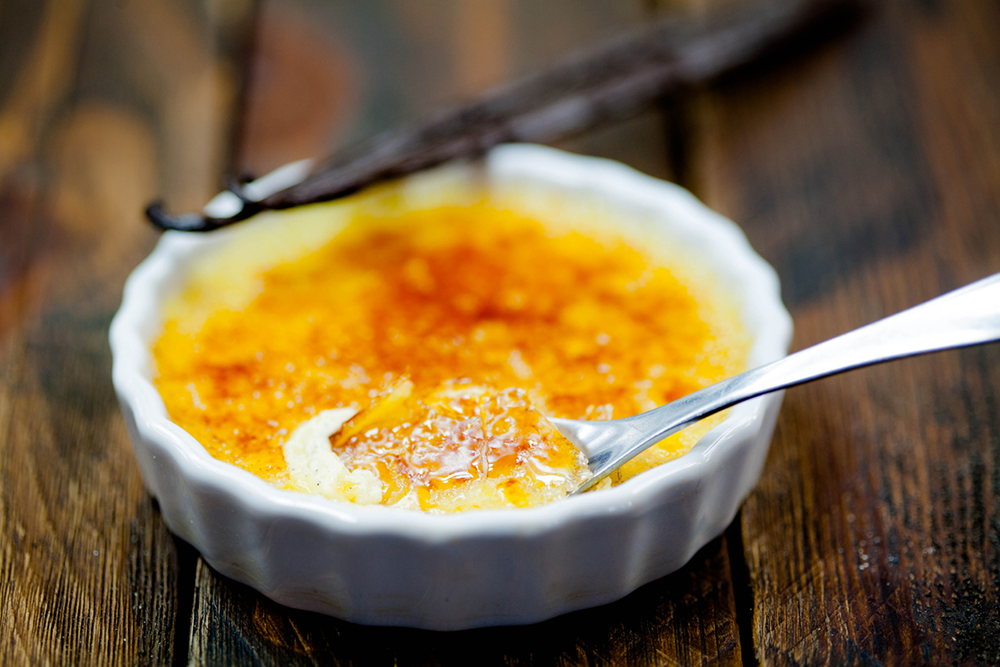 Pineapple Crème Brûlée Recipe