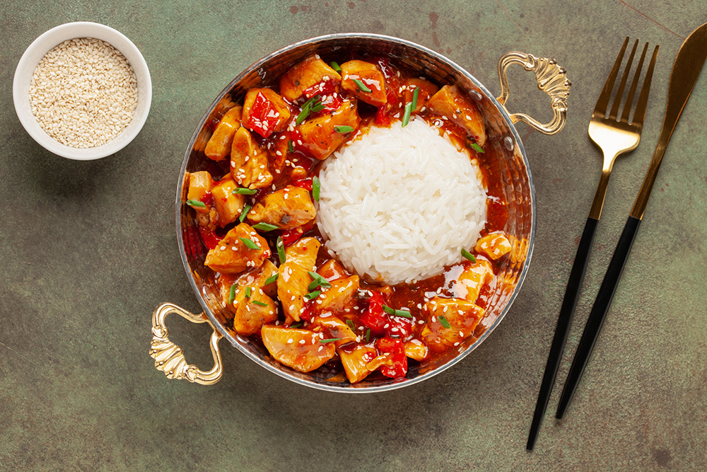 Sweet & Sour Chicken with Calamansi Sauce