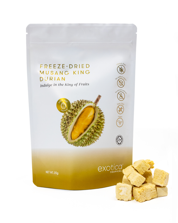 Freeze Dried Musang King Durian 30g