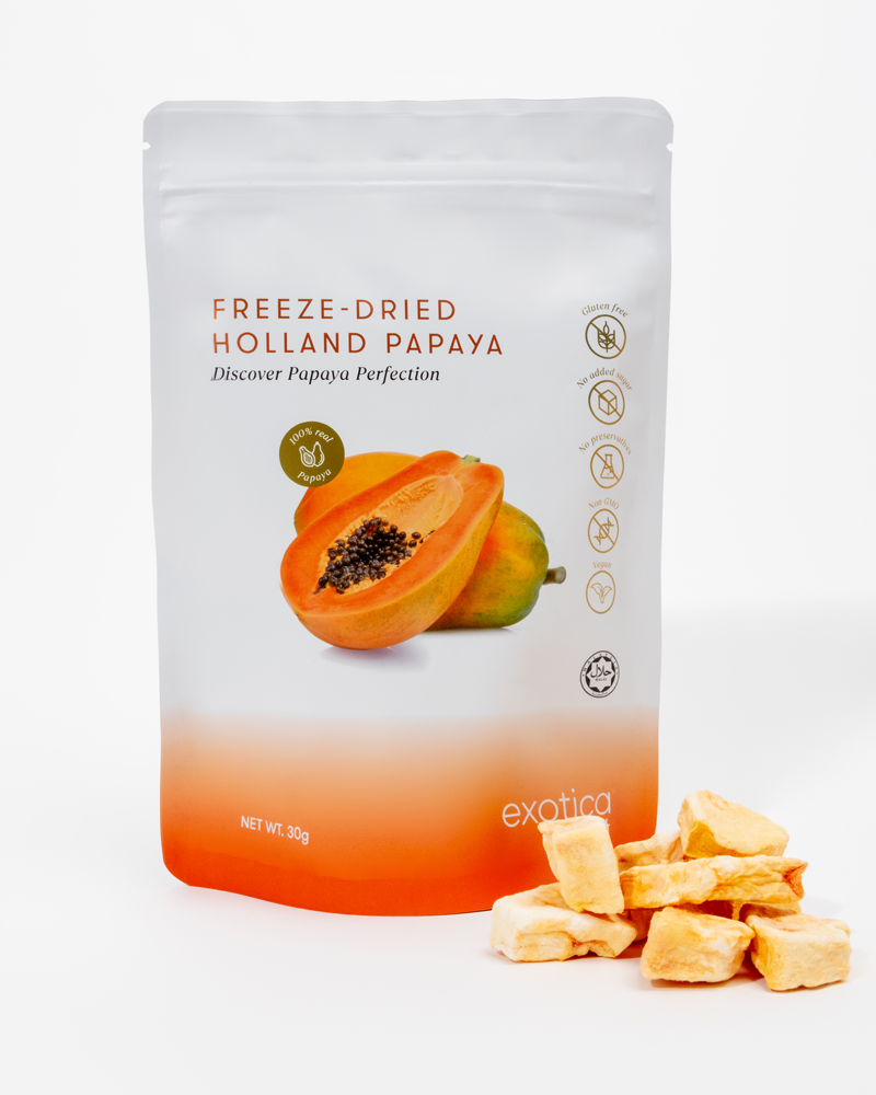 Freeze Dried Holland Papaya / Buy Online Exotica NZ / Fast Shipping