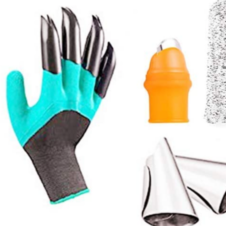 Claw Gloves Set: 4 in 1