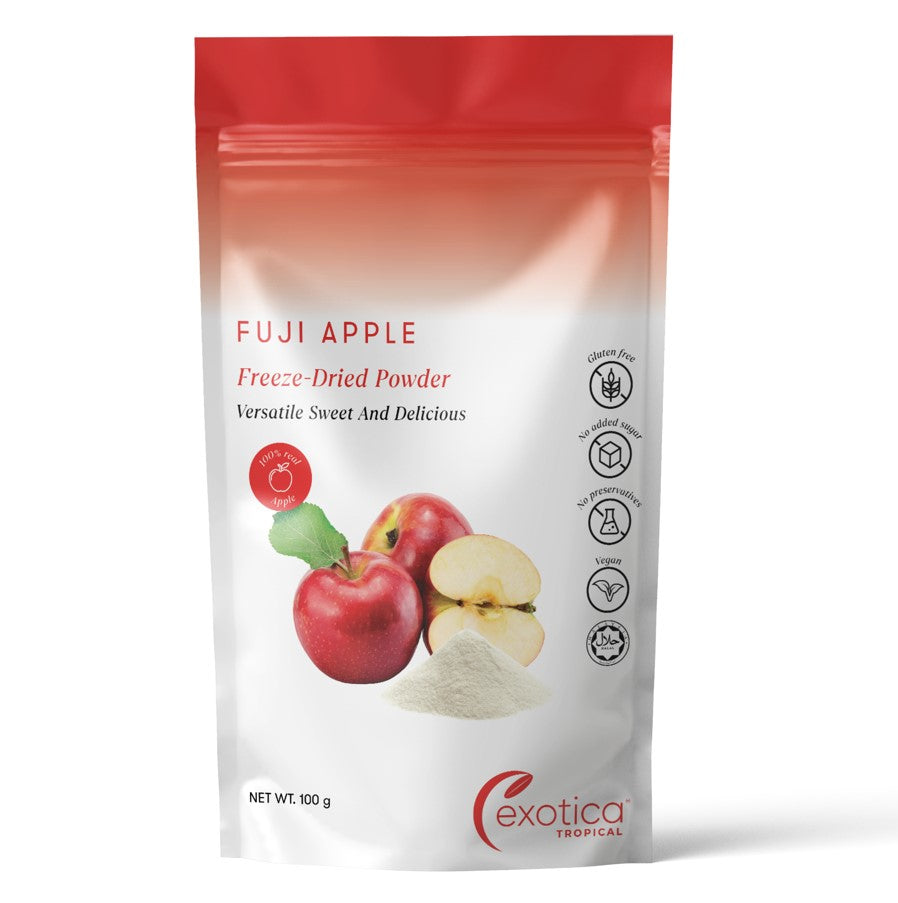 Exotica Tropical Fuji Apple Freeze Dried Powder 100g