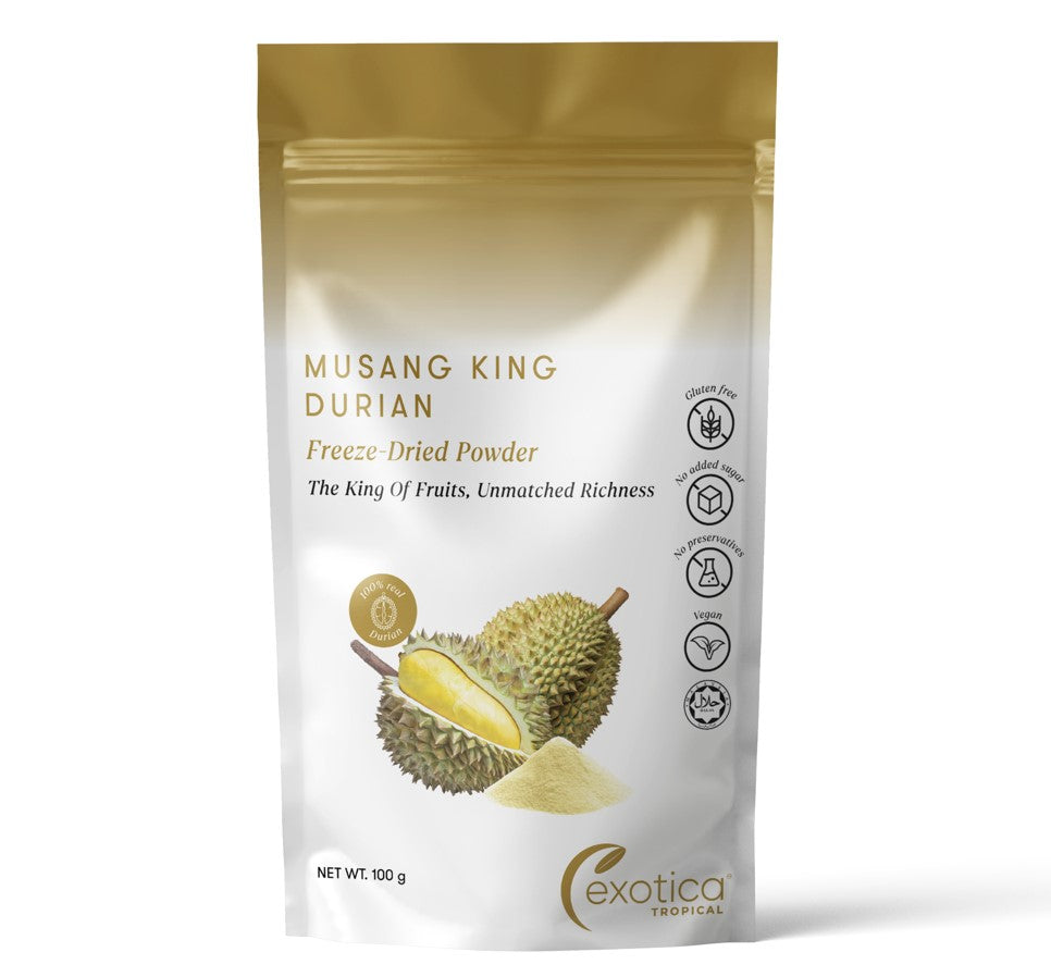 Exotica Tropical Musang King Durian Freeze Dried Powder 100g