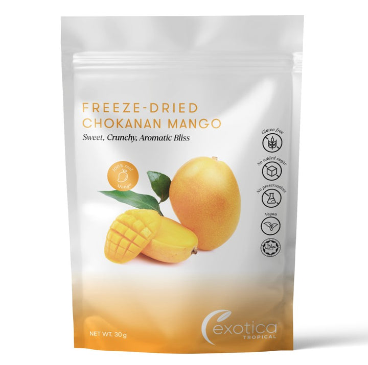 Exotica Tropical Freeze Dried Chokanan Mango 30g