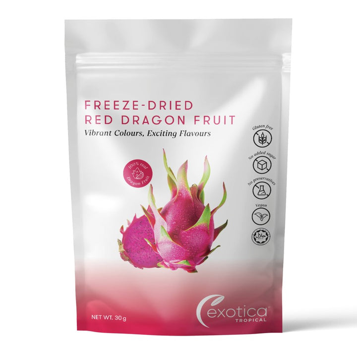 Exotica Tropical Freeze Dried Red Dragon Fruit 30g