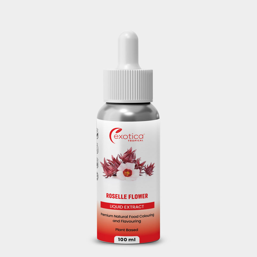 Exotical Tropical Roselle Liquid Extract (100ml) – The Ruby Red Touch of Elegance