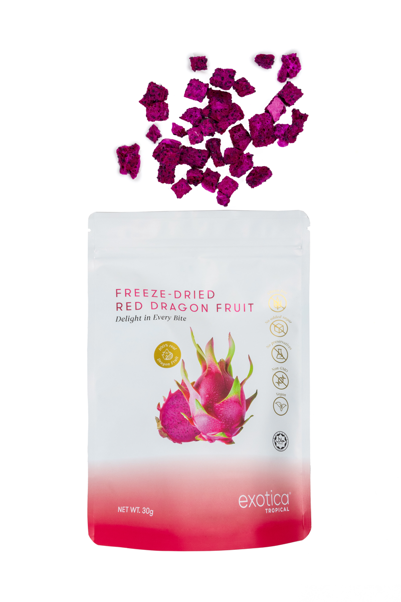 Exotica NZ Freeze Dried Red Dragon Fruit