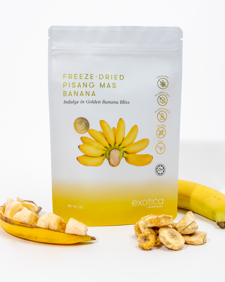 Freeze Dried Pisang Mas Banana