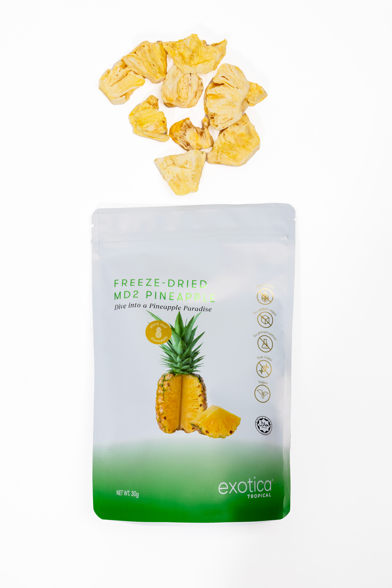 Exotica NZ Freeze Dried MD2 Pineapple