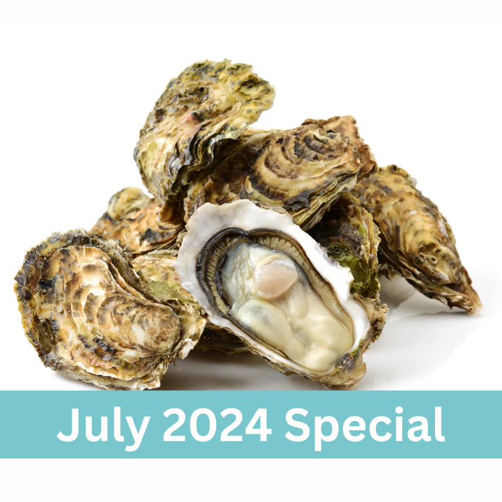 July 2024 Special - Fresh NZ Pacific Oysters - 5 Dozen