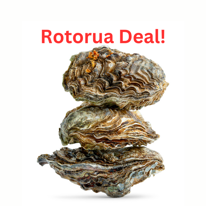 Rotorua Special - Fresh NZ Pacific Oysters - 5 Dozen