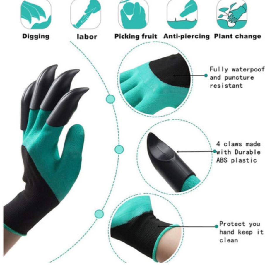 Claw Gloves Set: 4 in 1